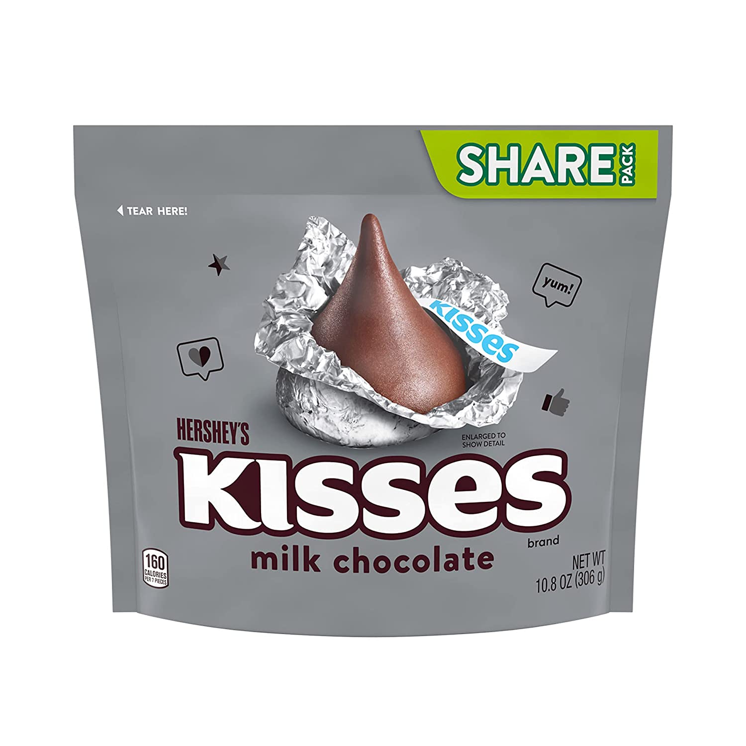 Kisses milk chocolate
